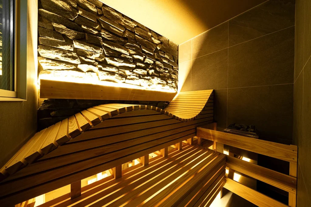 サウナベンチ